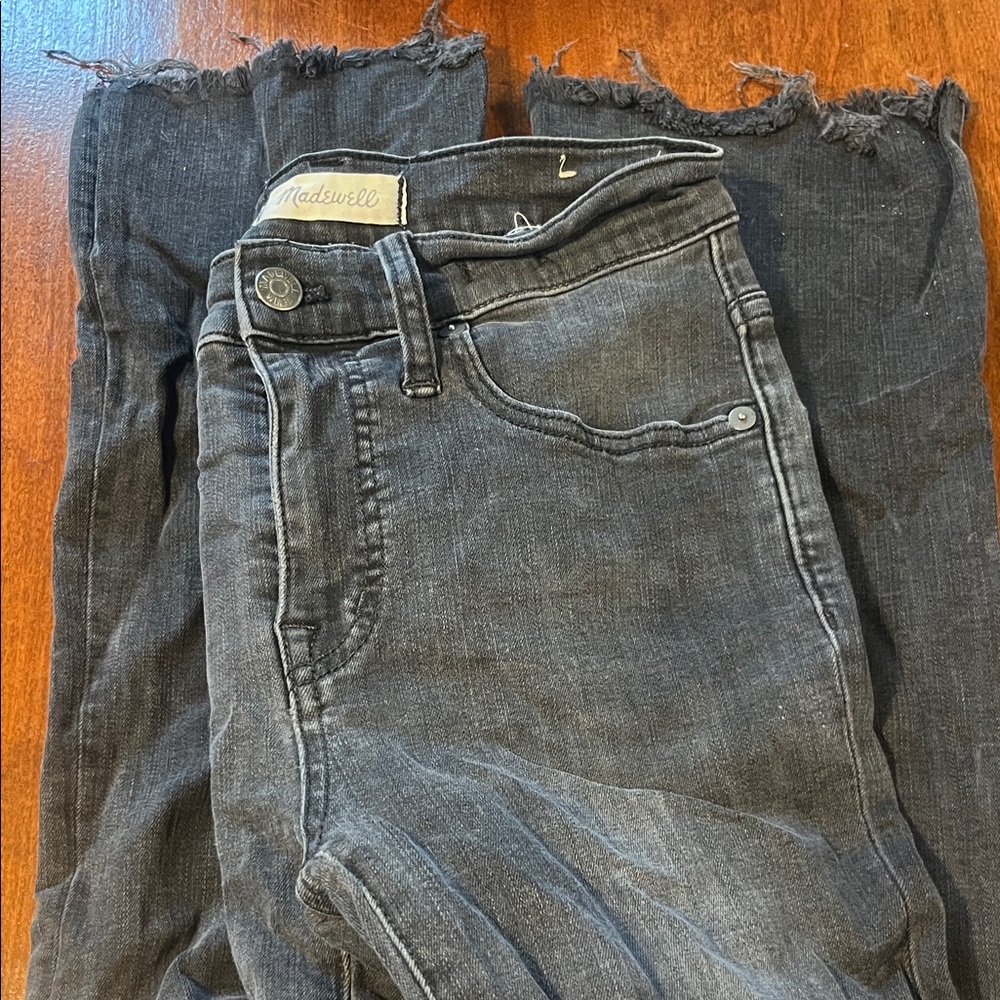 Madewell Women's black High Rise Jeans